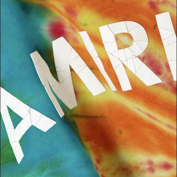 AMIRI PRINTED TIE-DYED SWEATSHIRT NWT - Picture 6 of 6